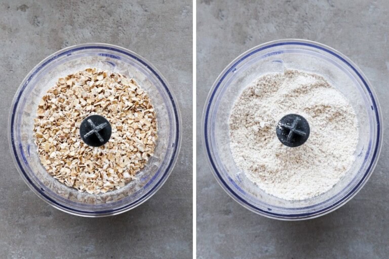 Zelf havermeel maken van havermout Nutmeg & Vinegar