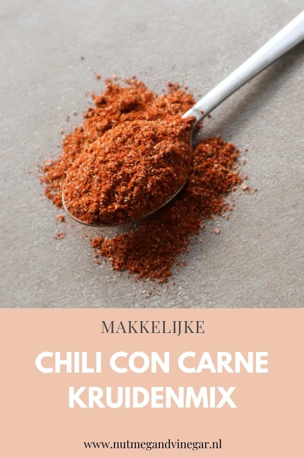 Chili con carne kruiden Nutmeg & Vinegar