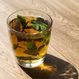 de featured image voor het muntthee recept