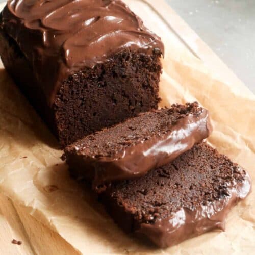 de uitgelichte afbeelding voor mijn recept voor een makkelijke chocoladecake